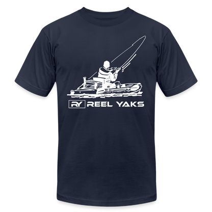 Unisex T-Shirt - Fish on - navy