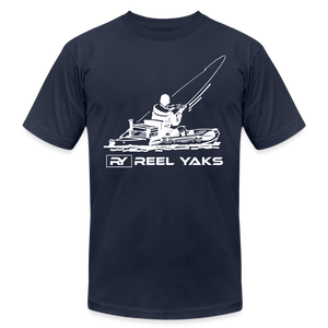 Unisex T-Shirt - Fish on - navy