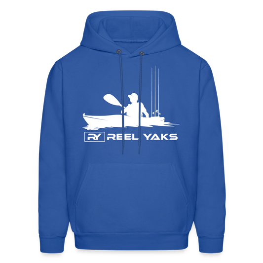 Men's Hoodie - Heading out - royal blue