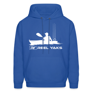 Men's Hoodie - Heading out - royal blue