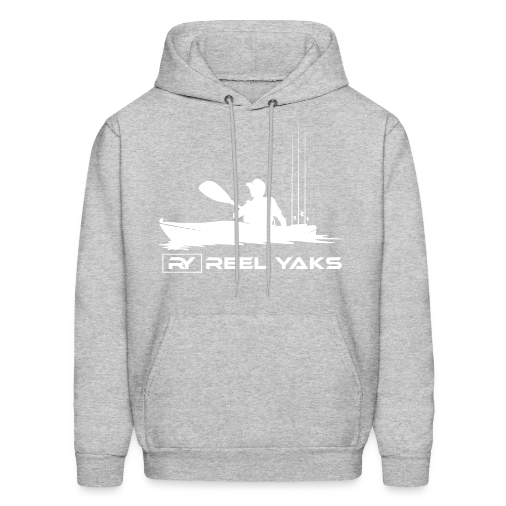 Men's Hoodie - Heading out - heather gray