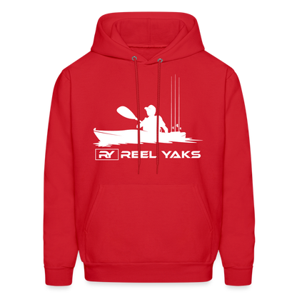 Men's Hoodie - Heading out - red